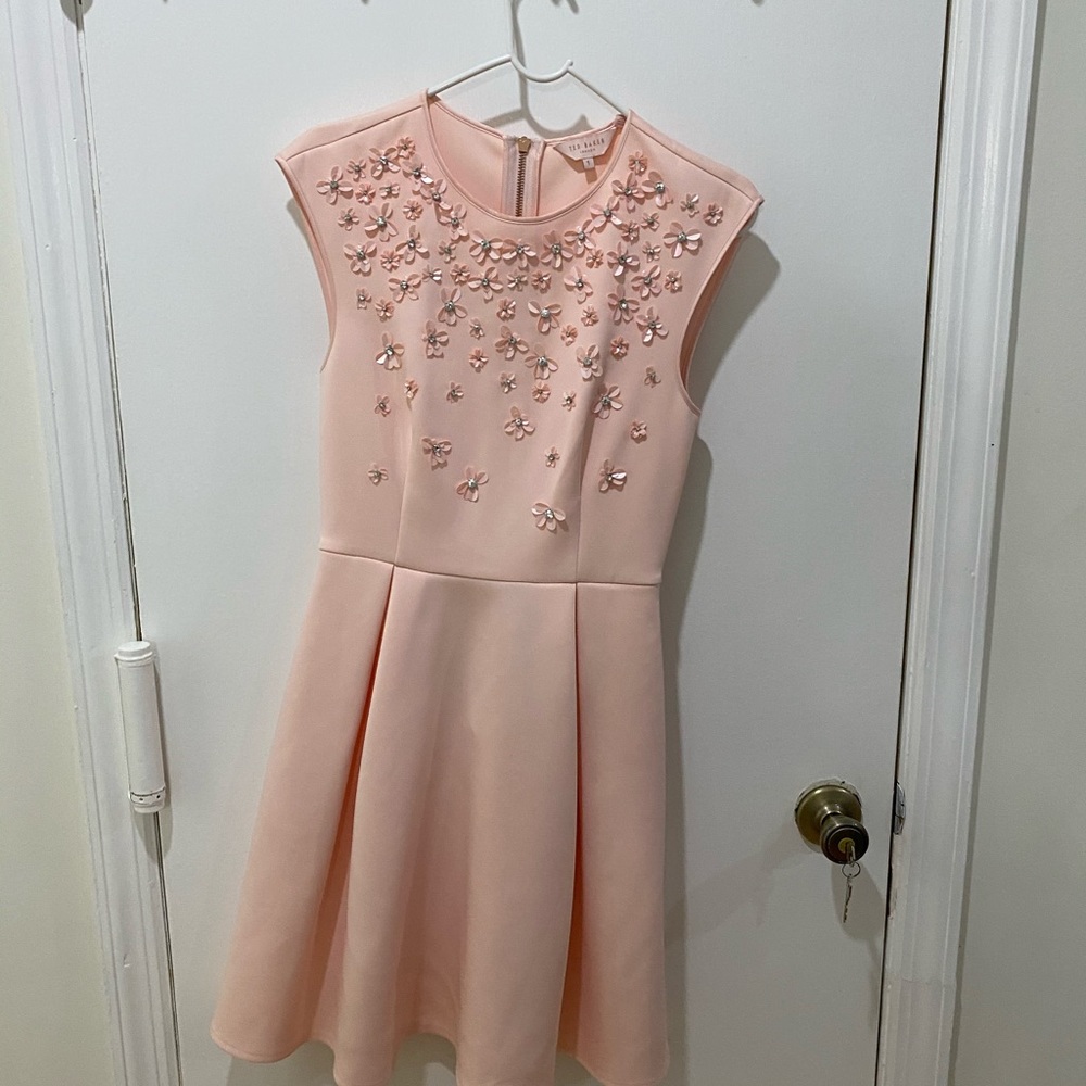 Ted baker pink dress